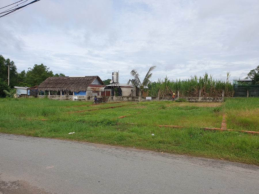 lô đất Tân Phú Trung Củ Chi vuông vức, nằm trong khu dân cư hiện hữu